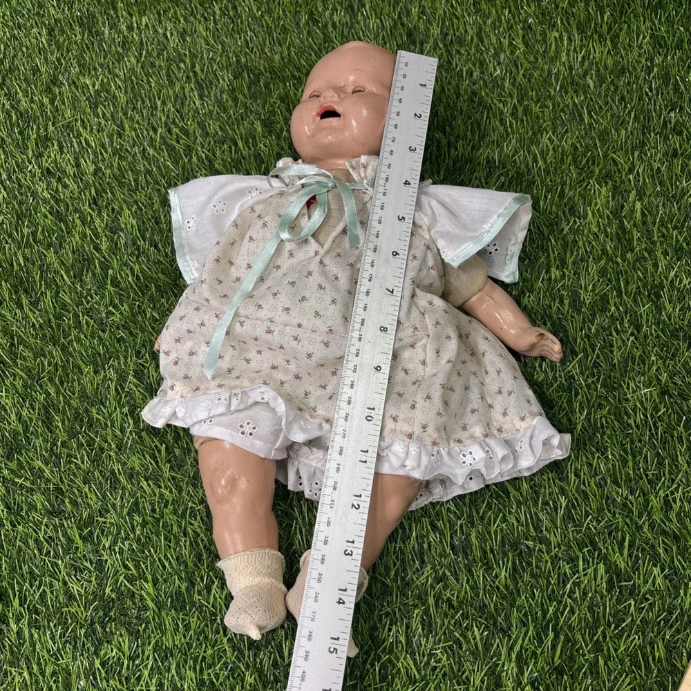 Antique 1920s Composition Baby Doll Possible Horseman Effanbee 18